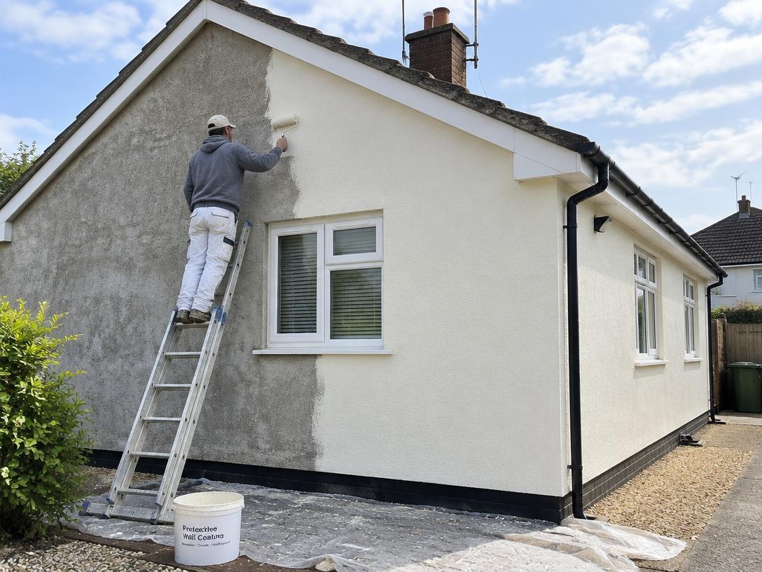 Protective wall coating in Winchester, Hampshire